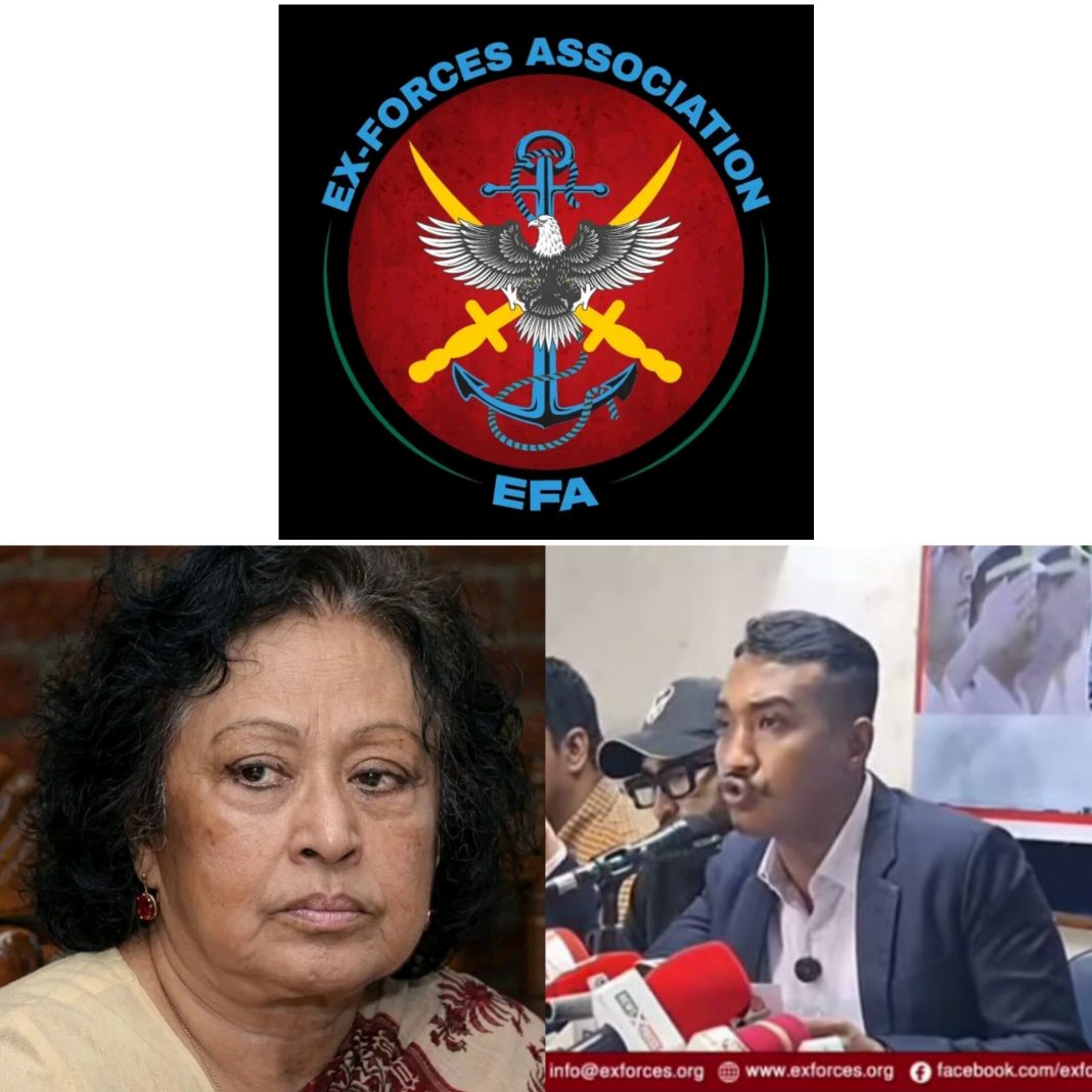 Ex-forces Association briefs on geniuine deterrance,defends DA & denounces Dilara Chy’s “defamtory” narrative on Bangladesh Army Ex-forces Association briefs on geniuine deterrance,defends DA & denounces Dilara Chy’s “defamtory” narrative on Bangladesh Army